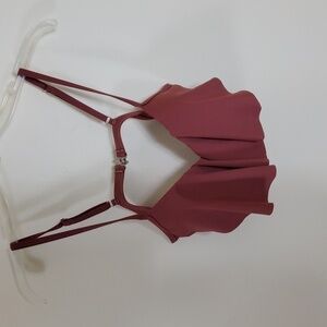 Oyoangle Women's Push Up Bikini Top Size Sm